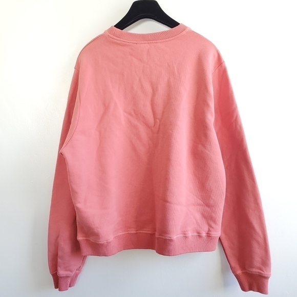 New BA&SH Tarah True Life Graphic Cotton Off White Sweatshirt Size 3/L/8 US NWT - Picture 12 of 16